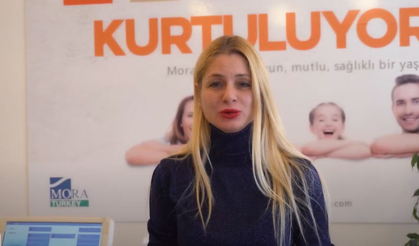 Mora Edt Sağlık Kurucusu Dilşad Çelebi Mora Terapi Cihazını anlattı...